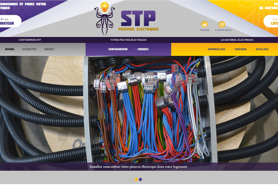 Le site de STP enfin en ligne ! : en savoir plus Zoom